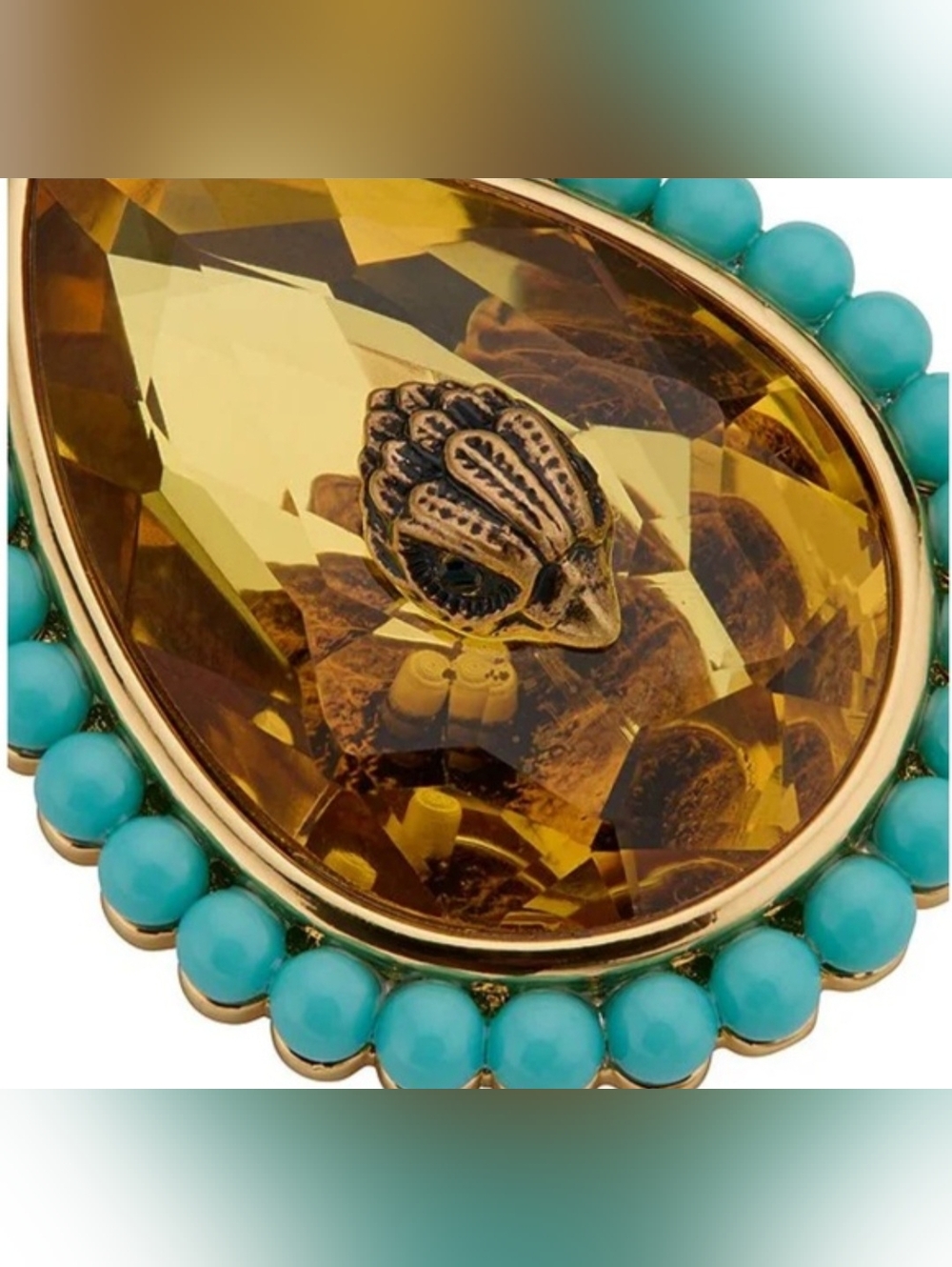 Kurt Geiger Statement Earrings– Bougie, Bold & Slightly Dangerous (Says My Dog) - Picture 3 of 9